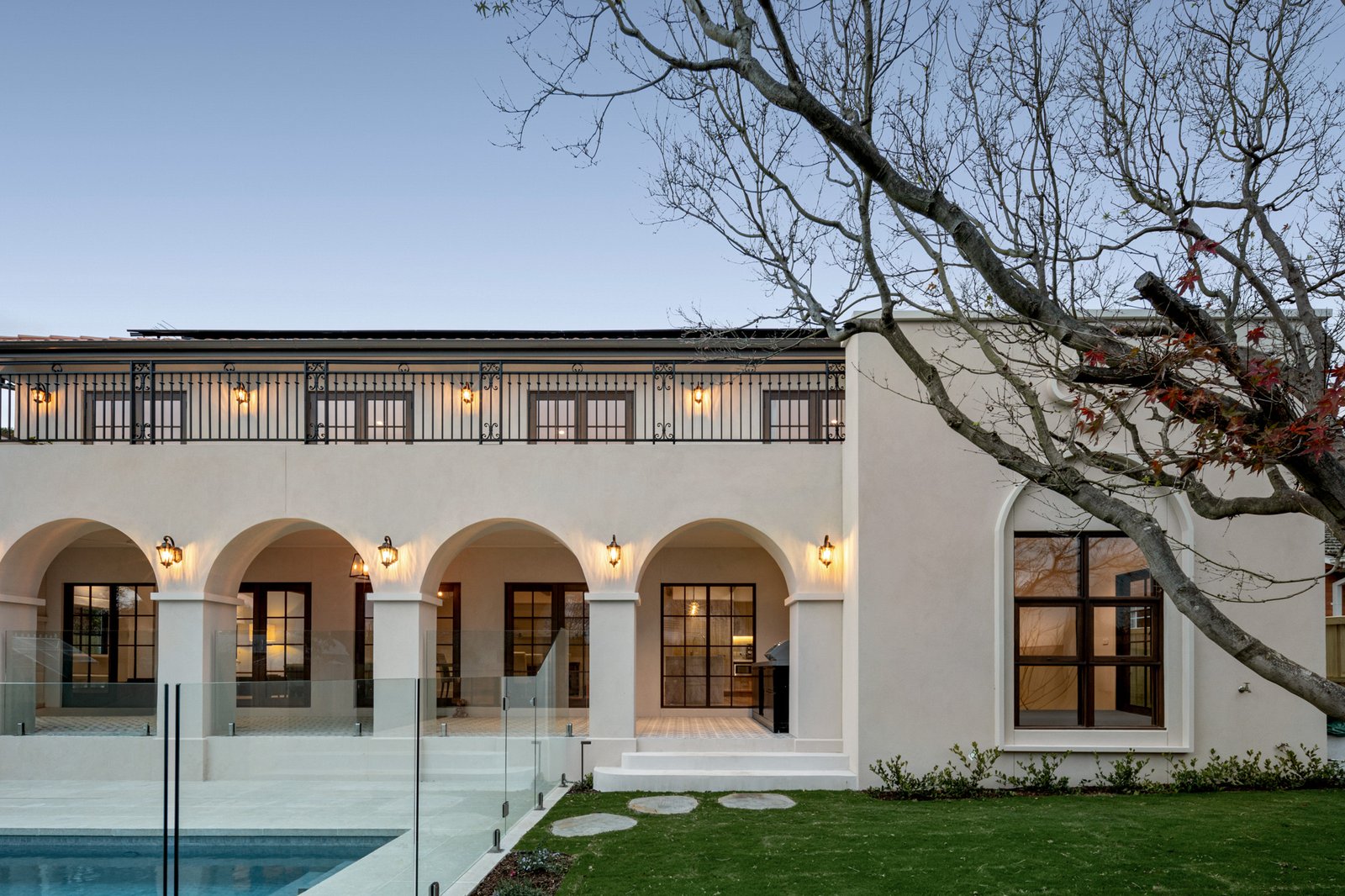 Varcon Group custom home facade, Mont Albert