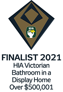 Finalist 2021 HIA Victorian Bathroom