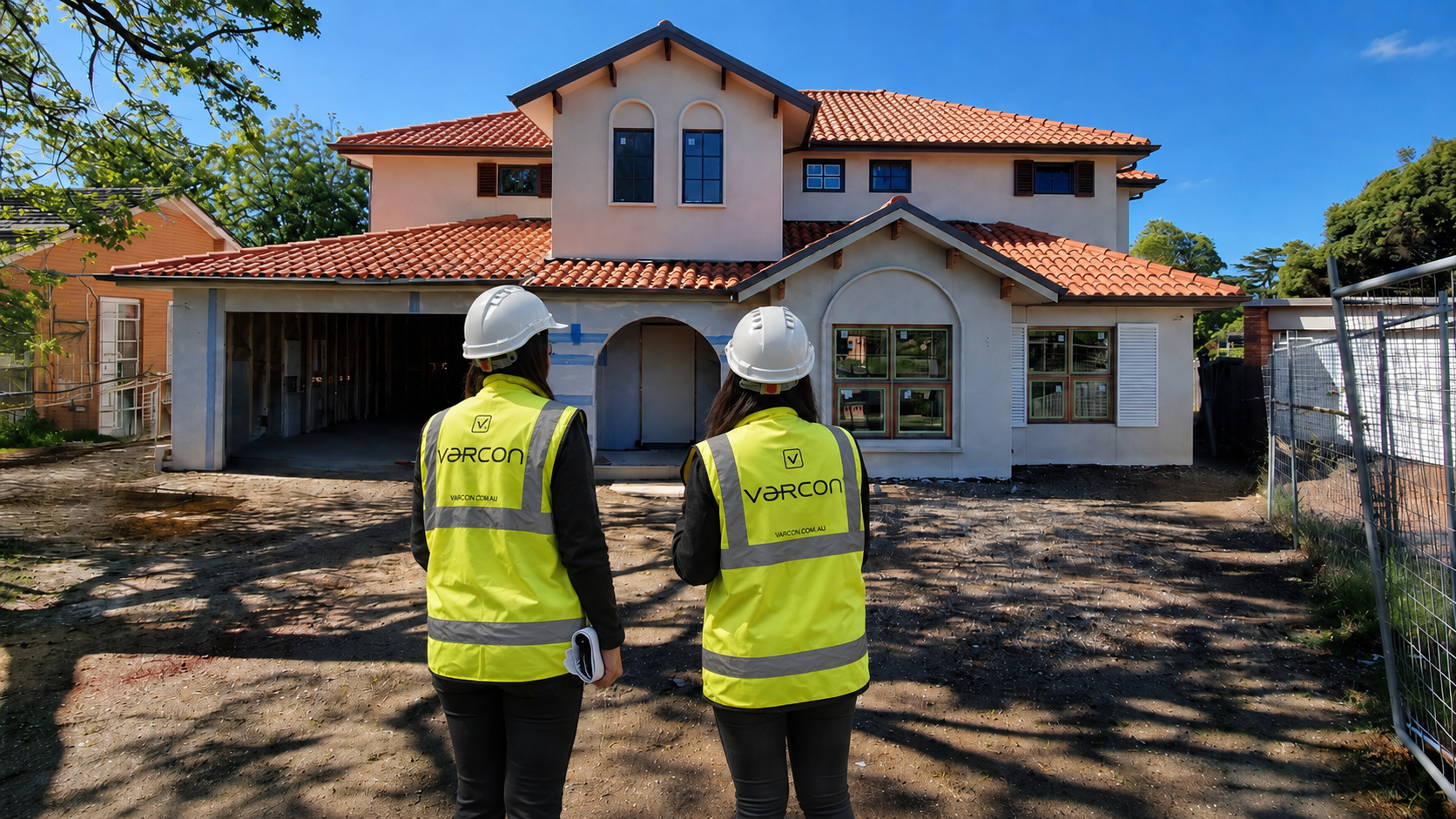 Varcon Group team on site at the Mont Albert project