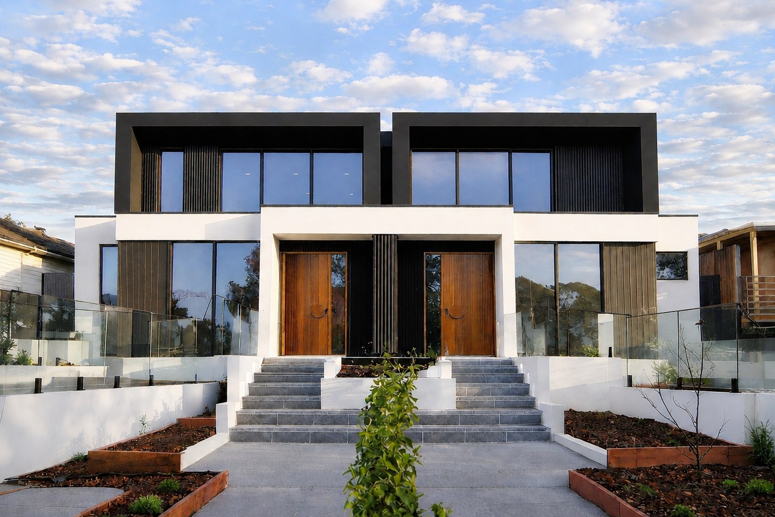 Sloping block home Melbourne, Varcon Group custom build